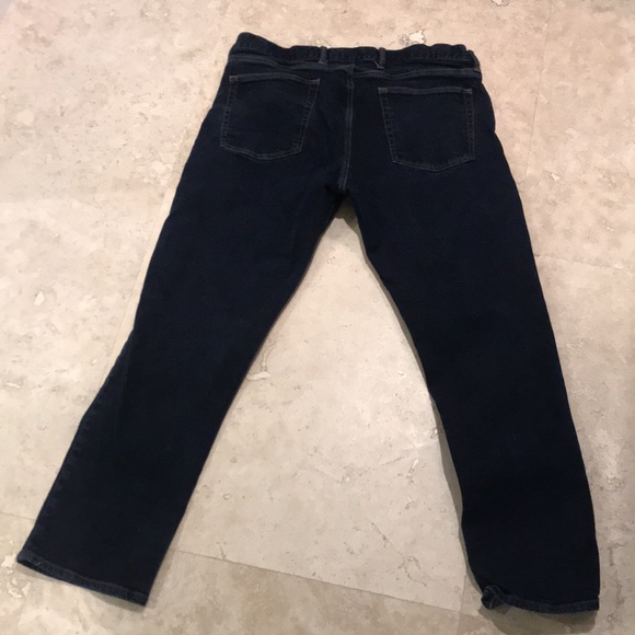 💕HP💕NWOT - Men’s Jeans - Gap for good dark wash denim - size 38x32 - Picture 3 of 4